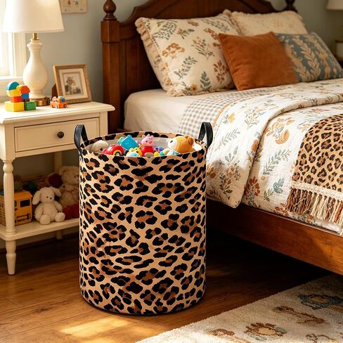 Laundry Hamper Baby Nursery Hamper Waterproof Foldable Kids Laundry Basket Kids Dirty Clothes Hampers Girl Room Decor for Home Gift Baskets(Floral) in Saudi Arabia