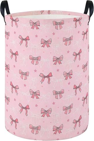 Laundry Hamper Baby Nursery Hamper Waterproof Foldable Kids Laundry Basket Kids Dirty Clothes Hampers Girl Room Decor for Home Gift Baskets(Floral) in Saudi Arabia