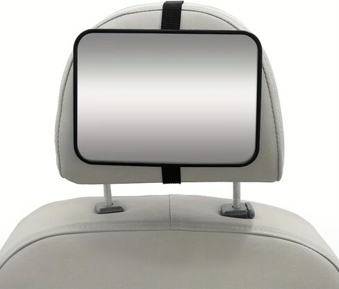 Safety Car Seat Mirror for Rear Facing Infant, Clear Wide View, 360°Rotation, Easily Observe the Baby Move, Secure, Shatterproof in Kuwait
