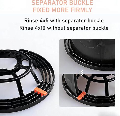 Darkroom Spiral Reel, Multi Format Film Holder Camera Processing Accessories Kit, Secure Film Fixation, Easy Assembly, for Professional Processing 4×5, 5×7, 8×10 Inch Sheet Films(PL57) in Saudi Arabia