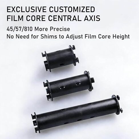 Darkroom Spiral Reel, Multi Format Film Holder Camera Processing Accessories Kit, Secure Film Fixation, Easy Assembly, for Professional Processing 4×5, 5×7, 8×10 Inch Sheet Films(PL57) in Saudi Arabia