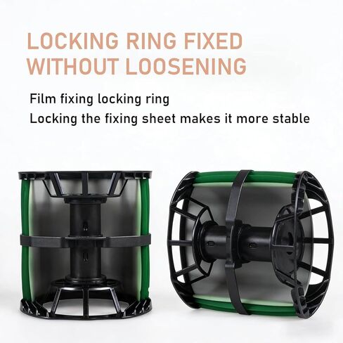 Darkroom Spiral Reel, Multi Format Film Holder Camera Processing Accessories Kit, Secure Film Fixation, Easy Assembly, for Professional Processing 4×5, 5×7, 8×10 Inch Sheet Films(PL57) in Saudi Arabia