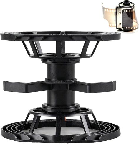 Sheet Film Spiral Reel - Multi-Format Development Holder for 4x5, 5x7, 8x10 Film - Professional Camera Processing Kit for Darkroom Studio and Home Lab in Kuwait