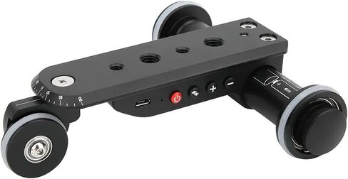 Yinhing 06S Pro Video Slider مع جهاز تحكم عن بعد بـ 5 سرعات لكاميرات الفيديو سعة تحميل 4 كجم مثالية للتصوير بفاصل زمني in Kuwait
