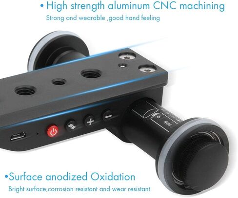 Yinhing 06S Pro Video Slider مع جهاز تحكم عن بعد بـ 5 سرعات لكاميرات الفيديو سعة تحميل 4 كجم مثالية للتصوير بفاصل زمني in Kuwait
