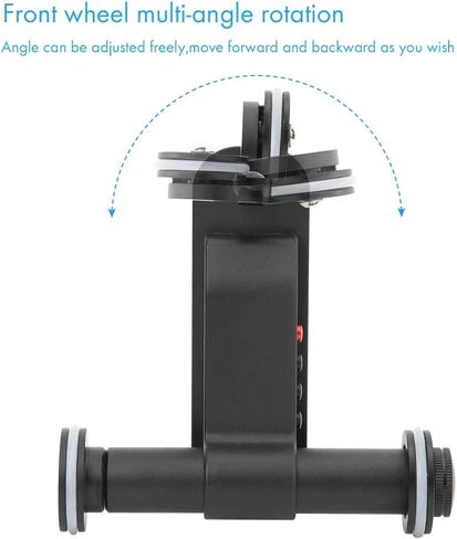 Yinhing 06S Pro Video Slider مع جهاز تحكم عن بعد بـ 5 سرعات لكاميرات الفيديو سعة تحميل 4 كجم مثالية للتصوير بفاصل زمني in Kuwait