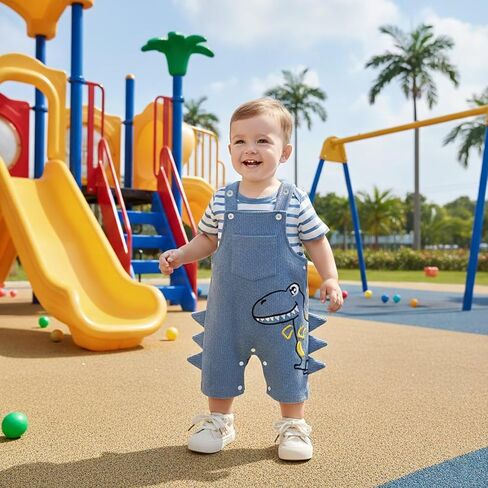 طفل صبي ملابس الرضع الفتيان ملابس الصيف قصيرة الأكمام مخطط رومبير ديناصور عموما مجموعة تي شيرتات قصيرة للأطفال 0-18 أشهر in Kuwait