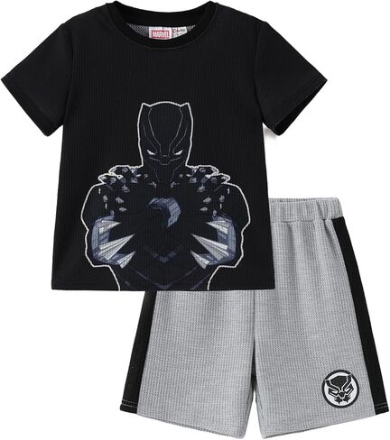 Disney Marvel Spiderman Boys Short Sets Kids Clothes Venom T-Shirt & Shorts Set Summer Outfit Athletic Apparel Suit 2-9 Years in Saudi Arabia