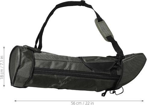 Toddmomy Shockproof Telescope Carry Bag with Shoulder Strap for 100mm Telescopes, Portable Storage Case for Bird Watching and Outdoor Travel, Protective Scope Storage Organizer in Kuwait