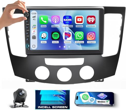 4+128G Android 15 Car Stereo for Hyundai Sonata 2004-2008 in Saudi Arabia