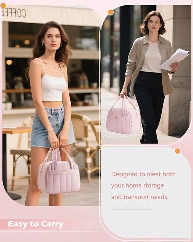 Quilted Wearable Breast Pump Bag with Cooler Compartment, Wearable Pump Case Compatible with Momcozy and Most Brand Hands-Free Breast Pumps, Black in Saudi Arabia