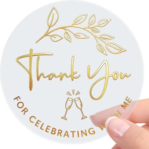 Rose Gold Foil Stickers, Wedding Envelope Seal, Foil Wedding Stickers, You Are Invited, Save The Date Wedding Labels, Clear Stickers, 100 Pcs/Lot in Saudi Arabia