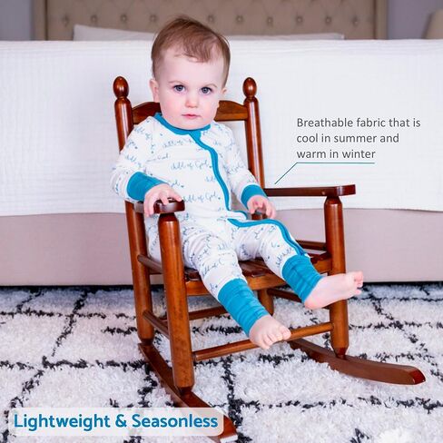 LollyBanks Baby Pajamas, Zipper Baby Sleepers,Infant Romper for Boys in Saudi Arabia
