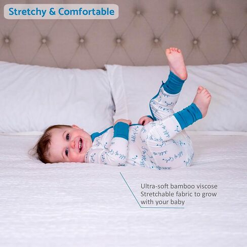LollyBanks Baby Pajamas, Zipper Baby Sleepers,Infant Romper for Boys in Saudi Arabia