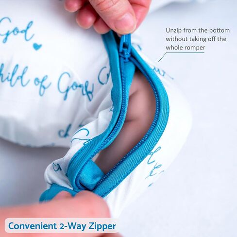 LollyBanks Baby Pajamas, Zipper Baby Sleepers,Infant Romper for Boys in Saudi Arabia