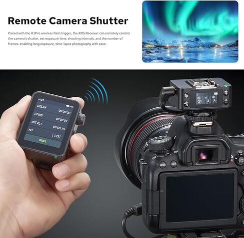 جهاز استقبال فلاش لاسلكي Godox XR-S TTL 2.4G عالي السرعة مزامنة HSS 1/8000s لكاميرات سوني فلاش Speedlite (ترقية X1R-S) in Kuwait