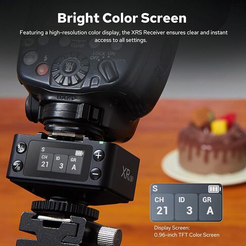جهاز استقبال فلاش لاسلكي Godox XR-S TTL 2.4G عالي السرعة مزامنة HSS 1/8000s لكاميرات سوني فلاش Speedlite (ترقية X1R-S) in Kuwait