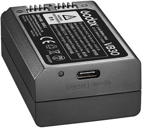 Godox VB30 بطارية قابلة للشحن لفلاش الكاميرا المستديرة V1Pro in Kuwait
