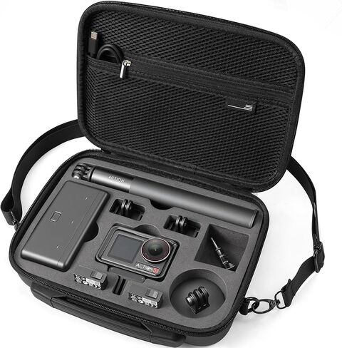 حقيبة حمل Action 5 Pro لـ DJI Osmo Action 5 Pro/ 4 3 ملحقات حقيبة سفر صلبة مع DJI Action 5 Pro/ 4 3 Adventure in Kuwait