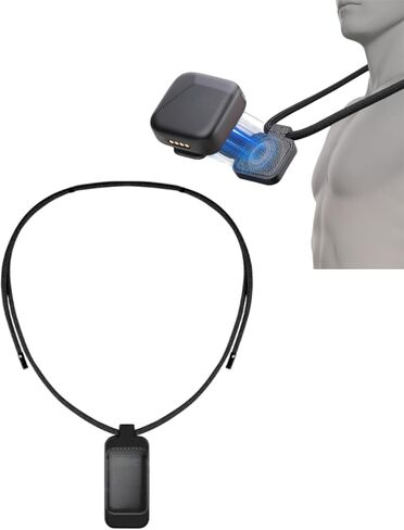 حبل مغناطيسي متوافق مع جهاز إرسال DJI Mic Mini، وحزام رقبة قابل للتعديل، وتصميم مخفي للمقابلة ومدونة الفيديو in Kuwait