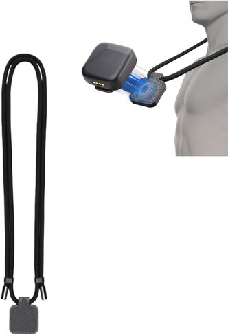 Magnetic Lanyard Compatible with DJI Mic Mini Transmitter, Adjustable Neck Strap, Hidden Design for Interview & Vlog in Saudi Arabia