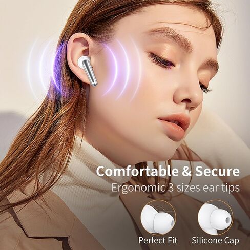 سماعات أذن لاسلكية Monster N-Lite 203 AirLinks، سماعات بلوتوث 5.3 هاي فاي ستيريو، سماعات أذن لاسلكية مع مكالمات واضحة عالية الدقة، تشغيل 30 ساعة، تحكم باللمس، شحن من النوع C، سماعات أذن مقاومة للماء IPX6 in Kuwait