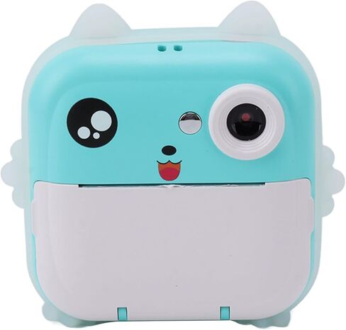 ZJchao Children Digital Print Camera, 24MP 5V HD 1080P 720P 2.4in Color Display USB Instant Print Camera HD Digital Video Cameras with Print Paper for Creative Kids Christmas Birthday Gifts (Pink) in Kuwait