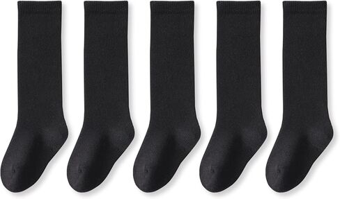 Baby Girl Knee High Socks - Seamless Cotton Baby Socks for Infants & Toddlers 0–24 Months,Dress Style 5-Pack in Kuwait