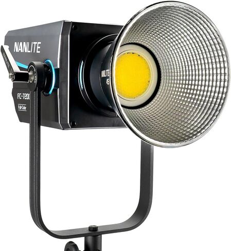 Nanlite FC-720C 750W RGBW LED Video Light، أضواء استوديو كاملة الألوان مع 2700K-12000K، CRI 96 TLCI 97، حامل Bowens لإنتاج الأفلام والبث، يوتيوب، البث المباشر والتصوير الفوتوغرافي in Kuwait