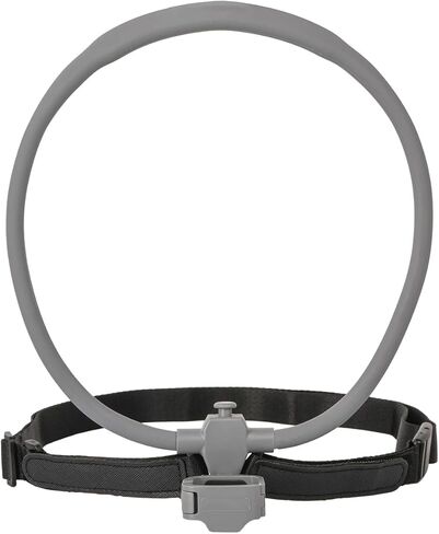 حامل معلق للرقبة قابل للتعديل لكاميرا DJI Pocket 4/3، ملحقات دعامة التصوير للرؤية الأولى، الرقبة POV Vlog Selfie Hand Free Neck حامل الصدر حامل تسجيل الفيديو (رمادي) in Kuwait