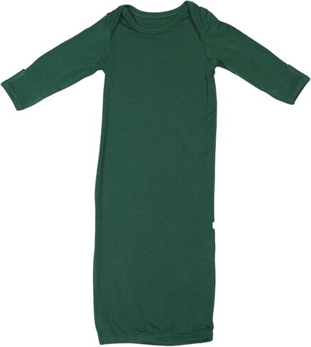 Newborn Baby Boys Girls Knotted Gown Soft Bamboo Viscose Infant Sleeper Baby Sleep Gown with Mittens in Saudi Arabia