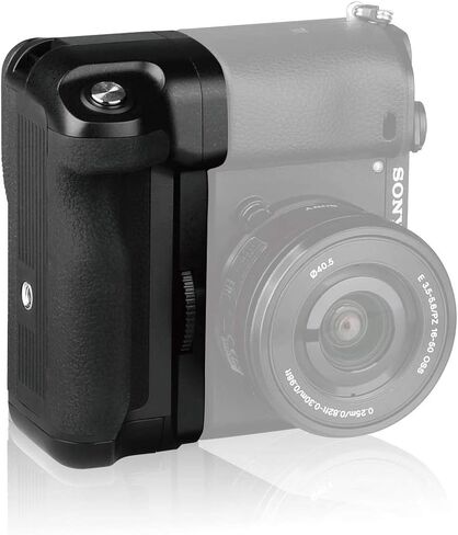 Meike A6300 قبضة بطارية، A6400 قبضة بطارية، A6000 قبضة بطارية، MK-A6300 Pro مقبض بطارية مدمج 2.4 جيجا هرتز وحدة تحكم عن بعد تصل إلى 100 متر للتحكم في التصوير لكاميرا Sony A6000، A6300، A6400 in Kuwait