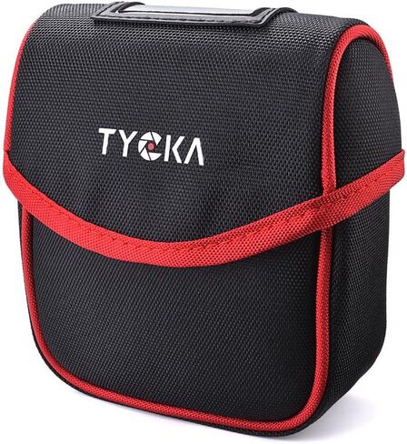 Field Filters Case for Round Filters Up to 86mm, Belt Style Design Filter Pouch, Removable Inner Lining and Water-Resistant and Dustproof Design, Black in Kuwait