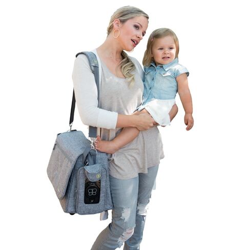 bblüv - Ültra - Large Capacity Diaper Bag, Multi-Function, Mommy Travel bag, Changing Pad included - Diaper Bag with Changing Station – Free hand on the stroller, Tote or Crossbody Holding in Kuwait