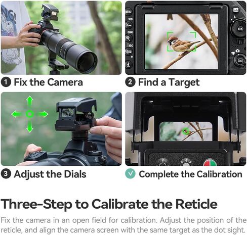 TTARTISAN Dot Sight، Dotsight الأحمر والأخضر لملحقات التصوير الفوتوغرافي المقربة in Kuwait