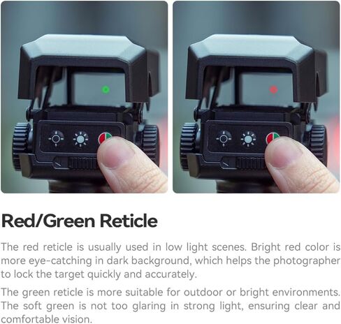 TTARTISAN Dot Sight، Dotsight الأحمر والأخضر لملحقات التصوير الفوتوغرافي المقربة in Kuwait
