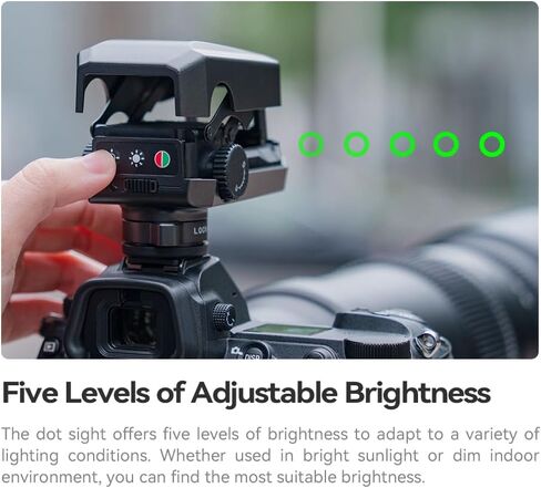 TTARTISAN Dot Sight، Dotsight الأحمر والأخضر لملحقات التصوير الفوتوغرافي المقربة in Kuwait