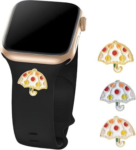 شاهد مجموعة سحر الفرقة ، أزرار الأظافر المعدنية الزخرفية سحر متوافق مع سليكون Apple Watch Band 38 40 41 42 44 45 49mm ، إكسسوارات معصم سلحفاة البحر الأنيقة لسلاحف Iwatch Series Ultra 9 8 7 6 5 4 3 2 1 ، Samsung Galaxy ، Fitbit (No Band) in Saudi Arabia