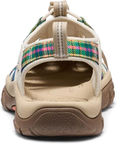 KEEN Women's Newport H2 Closed Toe Water Sandals, Multi/Gingham, 7 in Kuwait