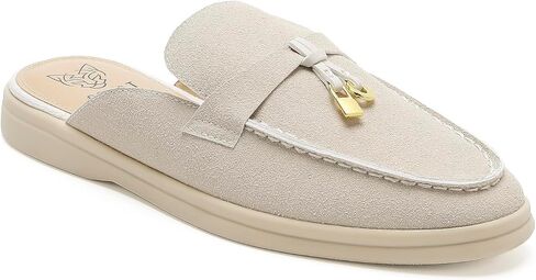 حذاء بدون كعب منسوج بمقدمة مدببة للنساء من Beast Fashion CHARLIE-02 حذاء مسطح خفيف الوزن سهل الارتداء - أساسيات الصيف غير الرسمية لقضاء عطلة الشاطئ الأنيقة (بيج، للبالغين، النساء، 6، رقمي، نظام مقاسات الأحذية الأمريكية، متوسط) in Kuwait