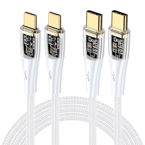2Pack USB C to PD30W USB L/IP Plug Cable for iPhone 14 13 12 Power Delivery iPhone Cables Type C iPhone Charger Cord Fast Charging Compatible iPhone 14 13 12 11 Pro Max X XS XR 8 7 6s Plus SE, White in Saudi Arabia
