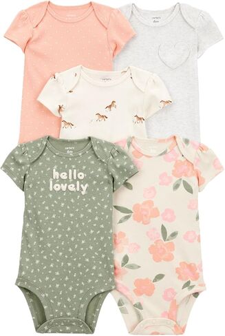 Carter's baby-girls Multi-pk Bodysuits 126g330 in Saudi Arabia