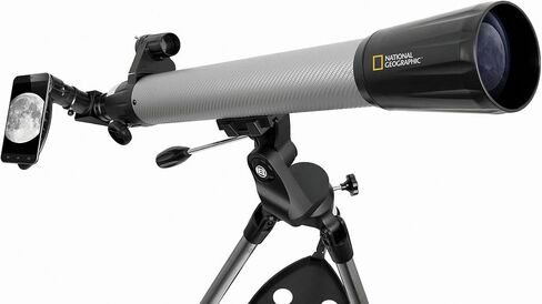 National Geographic 70mm Telescope w/Phone Adapter Silver Carbon Fiber in Kuwait