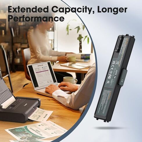 حزمة بطارية بديلة E EGOWAY LK-72 لطابعة Canon PIXMA TR150، بطارية قابلة لإعادة الشحن 10.8 فولت 3500 مللي أمبير في الساعة، طاقة محمولة عالية السعة للطباعة الفعالة (البطارية فقط) in Kuwait