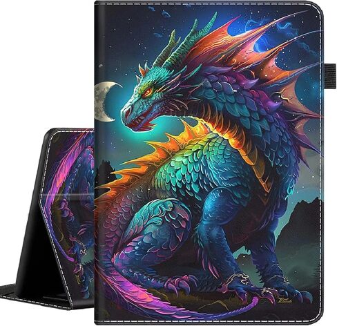 حافظة لجهاز Kindle Paperwhite الجيل الثاني عشر 2024 تم إصدارها (7 بوصات) وإصدار Kindle Colorsoft Signature Edition، غطاء حامل نحيف قابل للطي مع خاصية التنبيه/النوم التلقائي، لوحة منظر طبيعي لزهرة أرجوانية in Kuwait