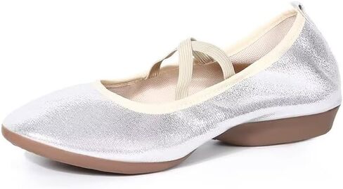 Women Low Heel Fashion Dance Shoes for Walking Yoga Ballet Exercise in Saudi Arabia