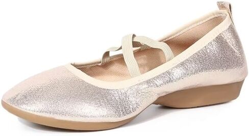 Women Low Heel Fashion Dance Shoes for Walking Yoga Ballet Exercise in Saudi Arabia