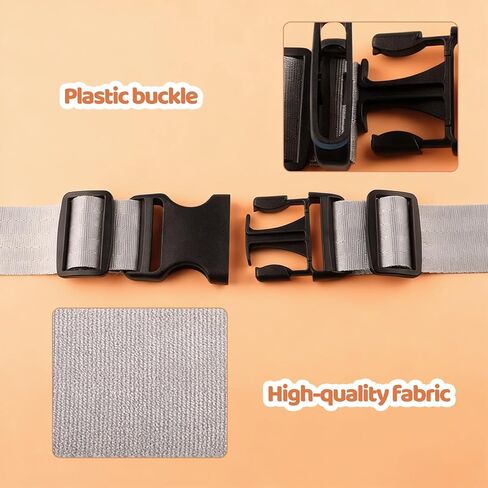 Child High Chair Straps, Adjustable Kid Safety Belt, Baby Two-Point Safety Harness for Children's Chairs, Strollers, and High Chairs in Kuwait