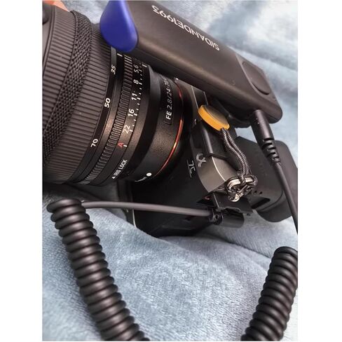 كابل تحرير مصراع USB من النوع C لكاميرا Sony A7C2، A6700، A7 V، ZV-E1، ZV-E10 II، A7C R، التحكم في مشغل الفلاش عن بعد 2.5 مم، التركيز، التصوير المستمر in Kuwait