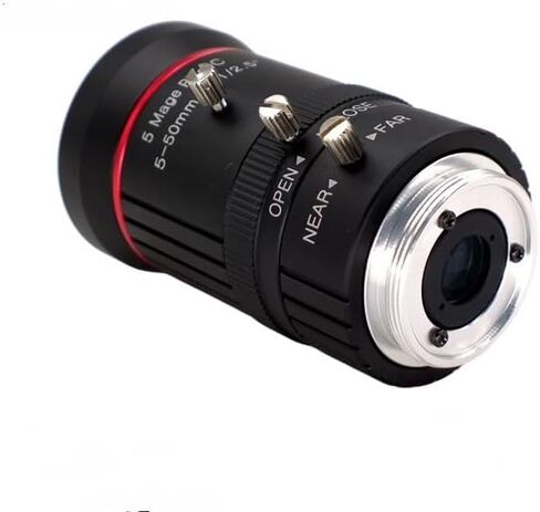 5-50mm 5MP 1/2.5-inch C-Mount 10x Zoom Manual Aperture in Saudi Arabia